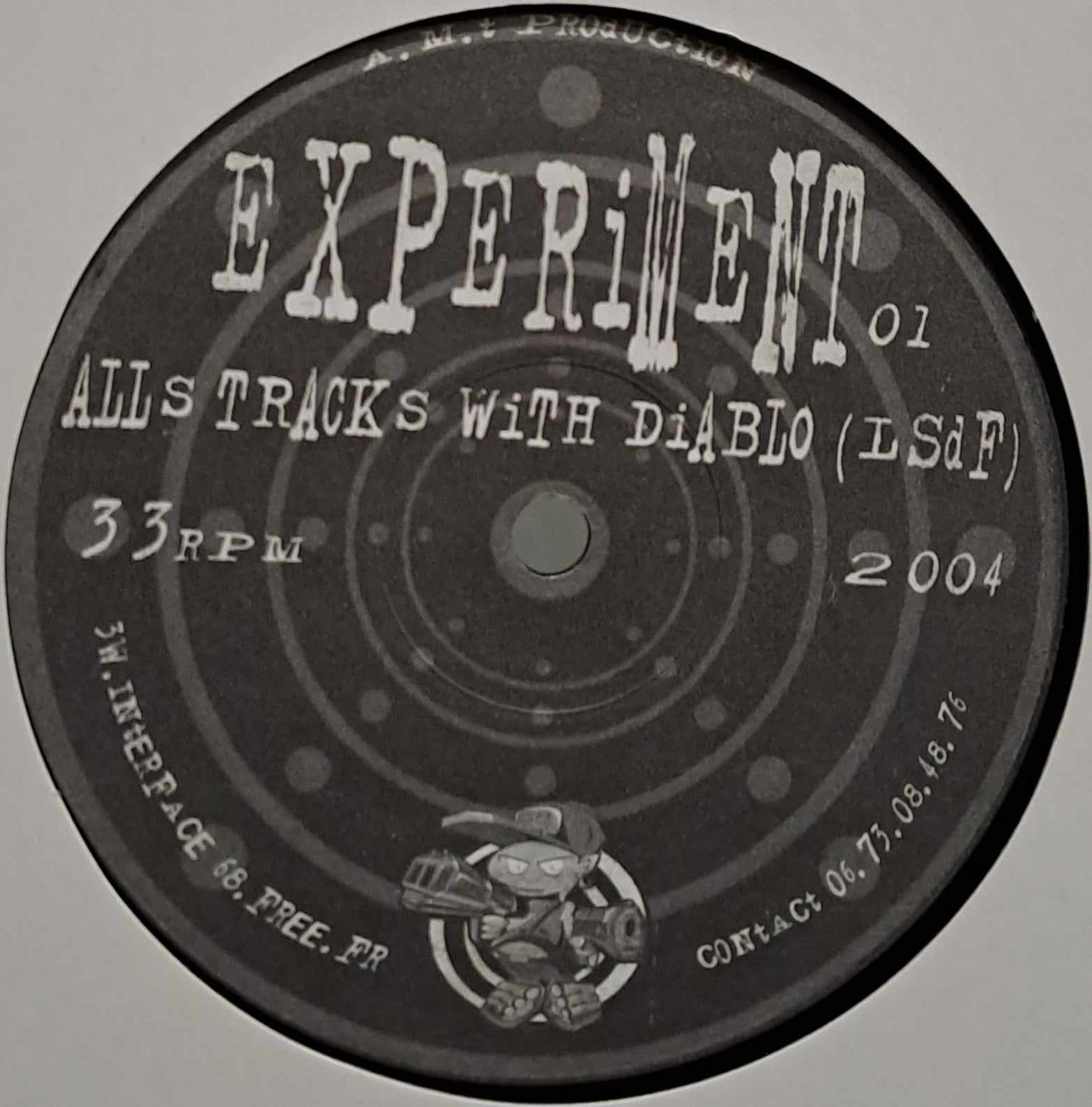 Experiment 01 - vinyle techno